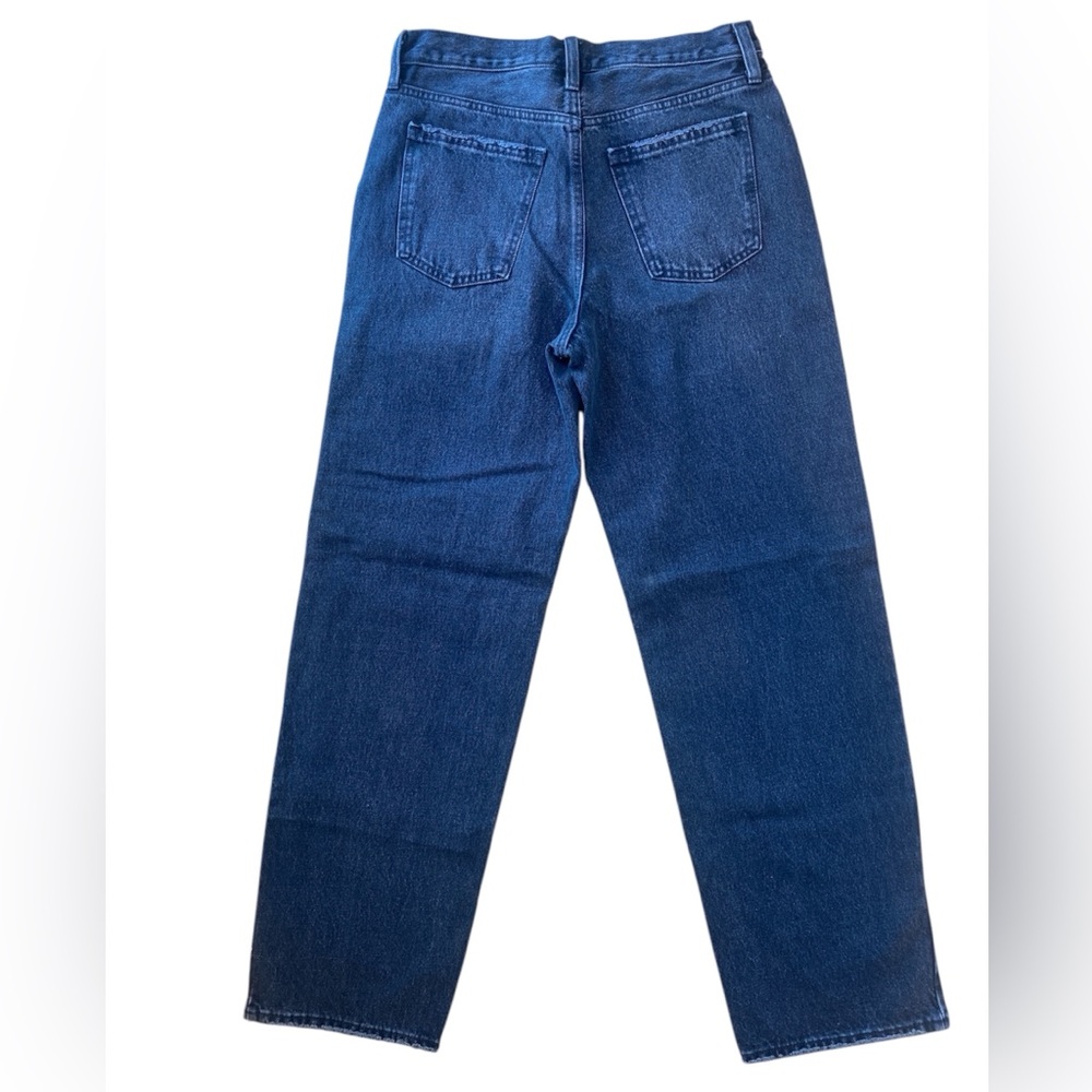 Women's Mid-rise Cuffed 90's Baggy Black Jeans - Universal Thread - Picture 6 of 7